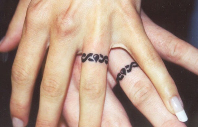 tatooed rings