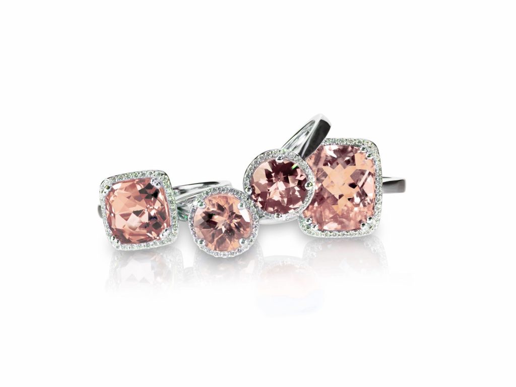 morganite engagement rings