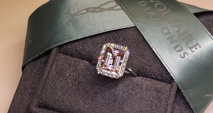 pink diamond ring