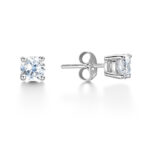 Classic Diamond Stud Earrings